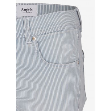 Angels Jeans 'Ornella' in rauchblau / weiß