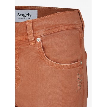 Angels Jeans 'Ornella Glamour' in rostbraun