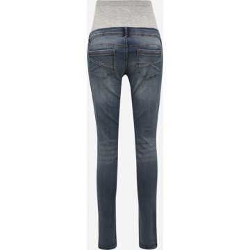 MAMALICIOUS Jeans in blue denim / grau