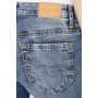 Soccx Jeans HE:DI mit Bleaching-Effekten in blau