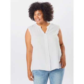 ONLY Carmakoma Bluse 'Mumi' in weiß