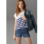 Aniston CASUAL Jeansshorts in blau