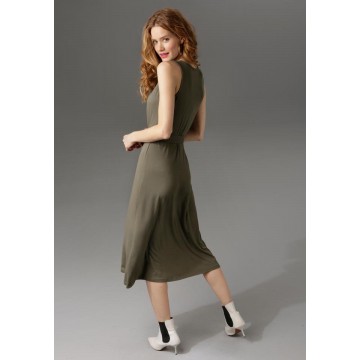 Aniston CASUAL Kleid in khaki