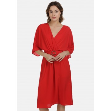 DreiMaster Maritim Kleid in rot