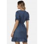 DreiMaster Vintage Kleid in nachtblau