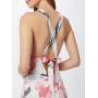 Esprit Collection Kleid in pink / hellpink / schwarz / offwhite