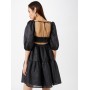 Gina Tricot Kleid 'Duva' in schwarz