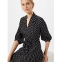 Lauren Ralph Lauren Kleid 'BIJOURNA' in schwarz / weiß