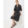 Lauren Ralph Lauren Kleid 'BIJOURNA' in schwarz / weiß