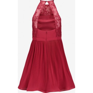 Vera Mont Abendkleid mit Plissee in rot