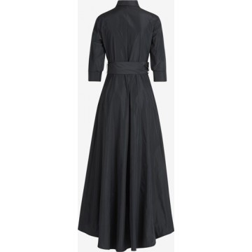 Vera Mont Hemdblusenkleid mit 3/4 Arm in schwarz