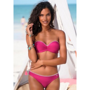 BUFFALO Bügel-Bandeau-Bikini in pink