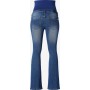 Supermom Jeans ' Flared Blue ' in blau