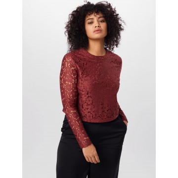 ABOUT YOU Curvy Shirt 'Flora' in rostrot