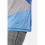 Gina Laura Gina Laura Damen Shirt, Colorblocking, Langarm 725421 in blau / grau