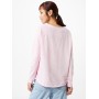 LIEBLINGSSTÜCK Shirt 'Cathrina' in rosa / hellpink / weiß