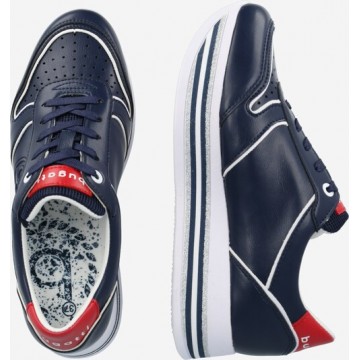 bugatti Sneaker in marine / rot / weiß