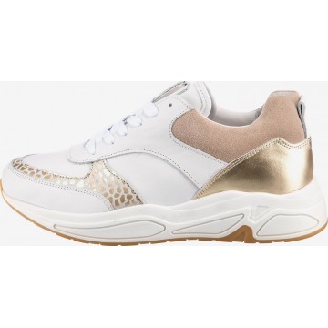 BULLBOXER Sneaker in gold / grau / puder / weiß