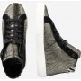 DIESEL Sneaker 'MYDORI' in gold / schwarz
