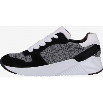 Paul Green Sneaker in grau / schwarz / weiß