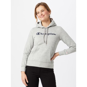 Champion Authentic Athletic Apparel Sweatshirt in navy / graumeliert / feuerrot / weiß