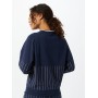 FILA Sweatshirt 'HELAINE' in dunkelblau / weiß