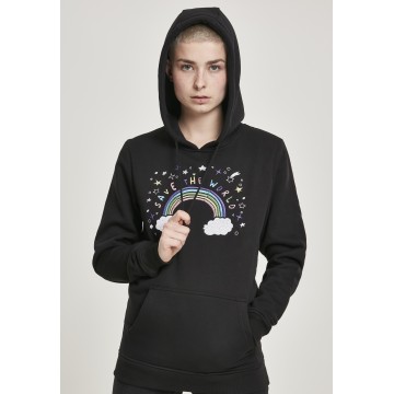Merchcode Sweatshirt in mischfarben / schwarz