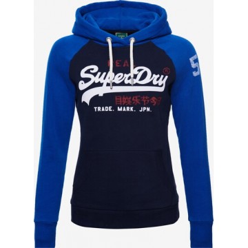 Superdry Sweatshirt in blau