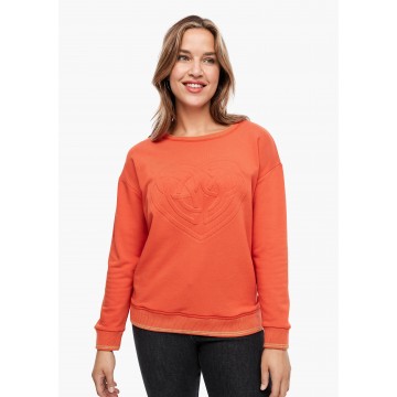 TRIANGLE Sweatshirt in orange