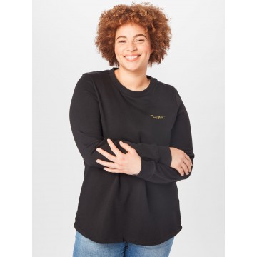 Vero Moda Curve Sweatshirt in gelb / schwarz