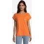 Cartoon Casual-Shirt kurzarm in orange