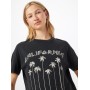 CATWALK JUNKIE Shirt 'CALIFORNIA' in anthrazit / weiß