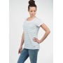 DESIRES T-Shirt 'Mimi' in hellblau / weiß