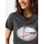 Dorothy Perkins Shirt 'SAN FRAN ROCK' in mischfarben / schwarzmeliert