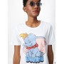 Frogbox Shirt 'Dumbo' in hellblau / orange / rosa / rot / weiß