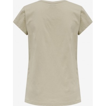Hummel Shirt 'Cyrus' in beige / zitrone