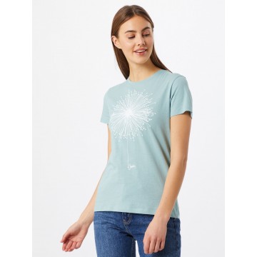 Iriedaily T-Shirt in blau / weiß