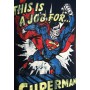 LOGOSHIRT T-Shirt 'Superman' in dunkelblau / mischfarben