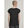 Merchcode T-Shirt 'Fuck Off' in schwarz / weiß