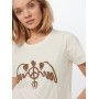 MOS MOSH T-Shirt 'Royal' in chamois / naturweiß