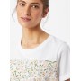 NÜMPH Shirt 'Nucizzy' in grasgrün / mauve / apricot / pastellorange / weiß