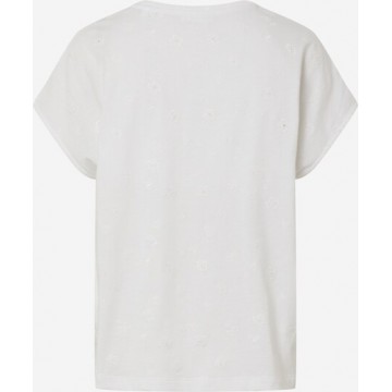 OPUS T-Shirt 'Slume' in weiß