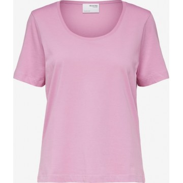 SELECTED FEMME T-Shirt in mauve