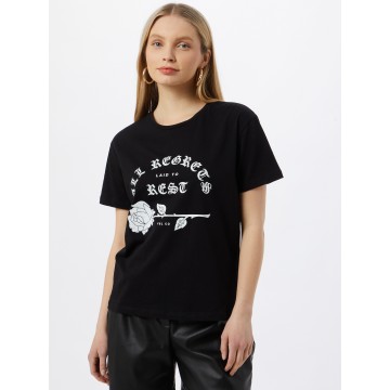 Trendyol T-Shirt in schwarz / weiß